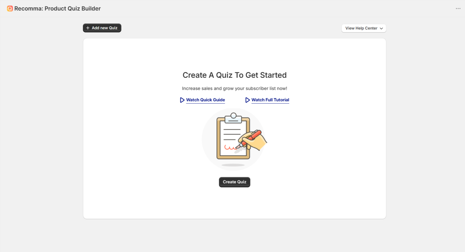 How to Build Your First Quiz on Shopify - Recomma - Product Quiz Builder