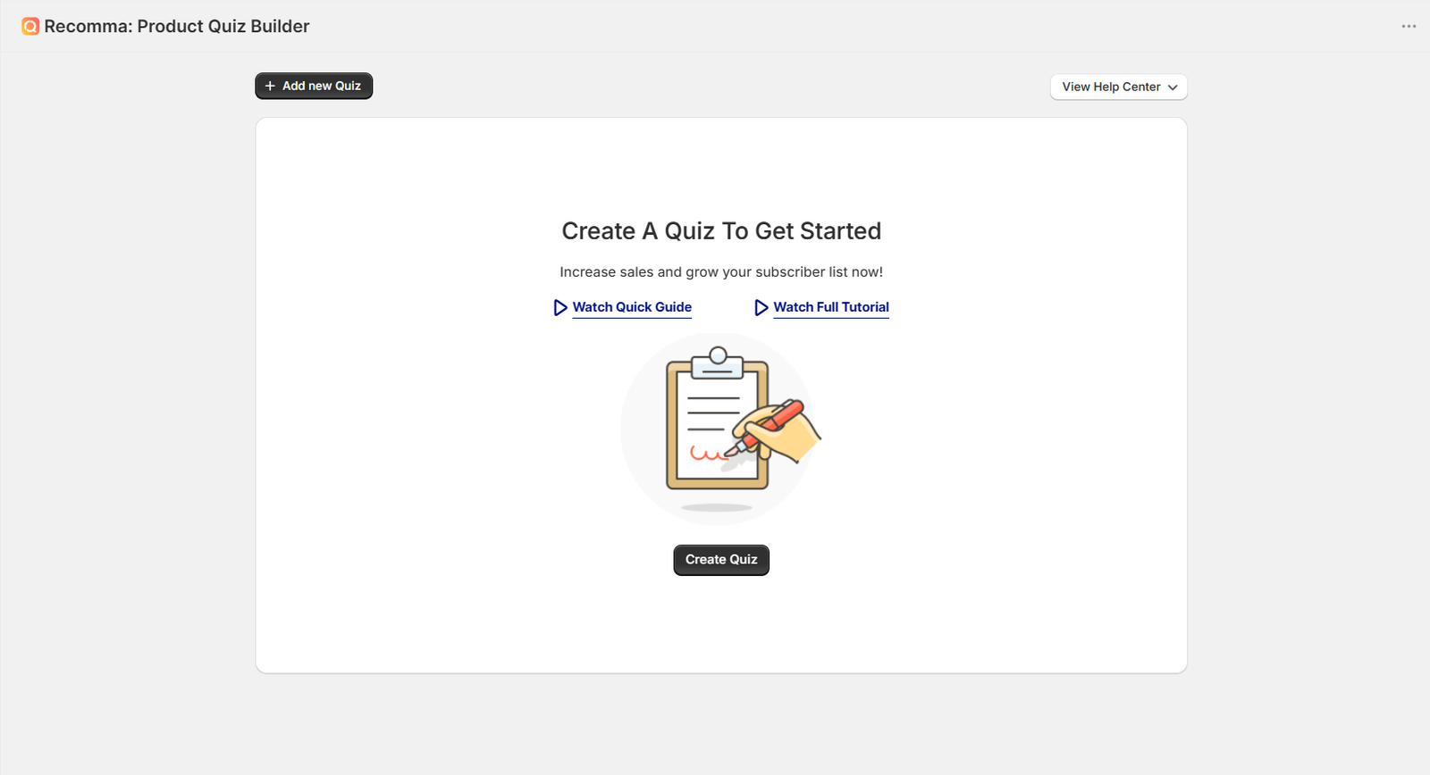 How to Build Your First Quiz on Shopify - Recomma - Product Quiz Builder